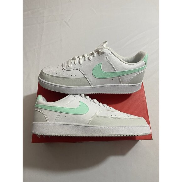 New Men’s Size 10.5 - Nike Court Vision Low White Mint Foam FZ4124 100 main image 6